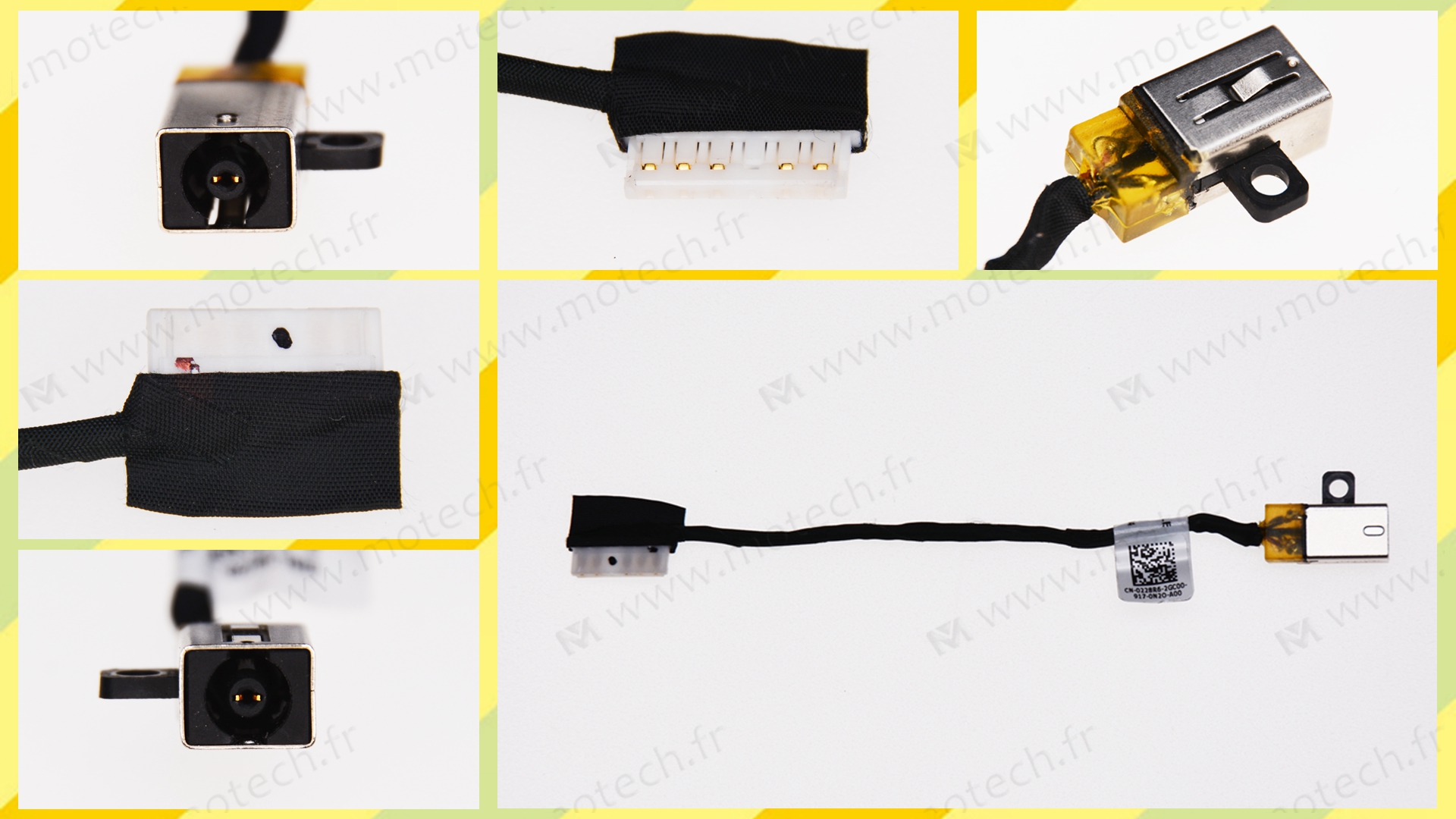 Dell 5570 charging connector, Dell 5570 DC Power Jack, Dell 5570 DC IN Cable, Dell 5570 Power Jack, Dell 5570 plug, Dell 5570 Jack socket, Dell 5570 connecteur de charge, 