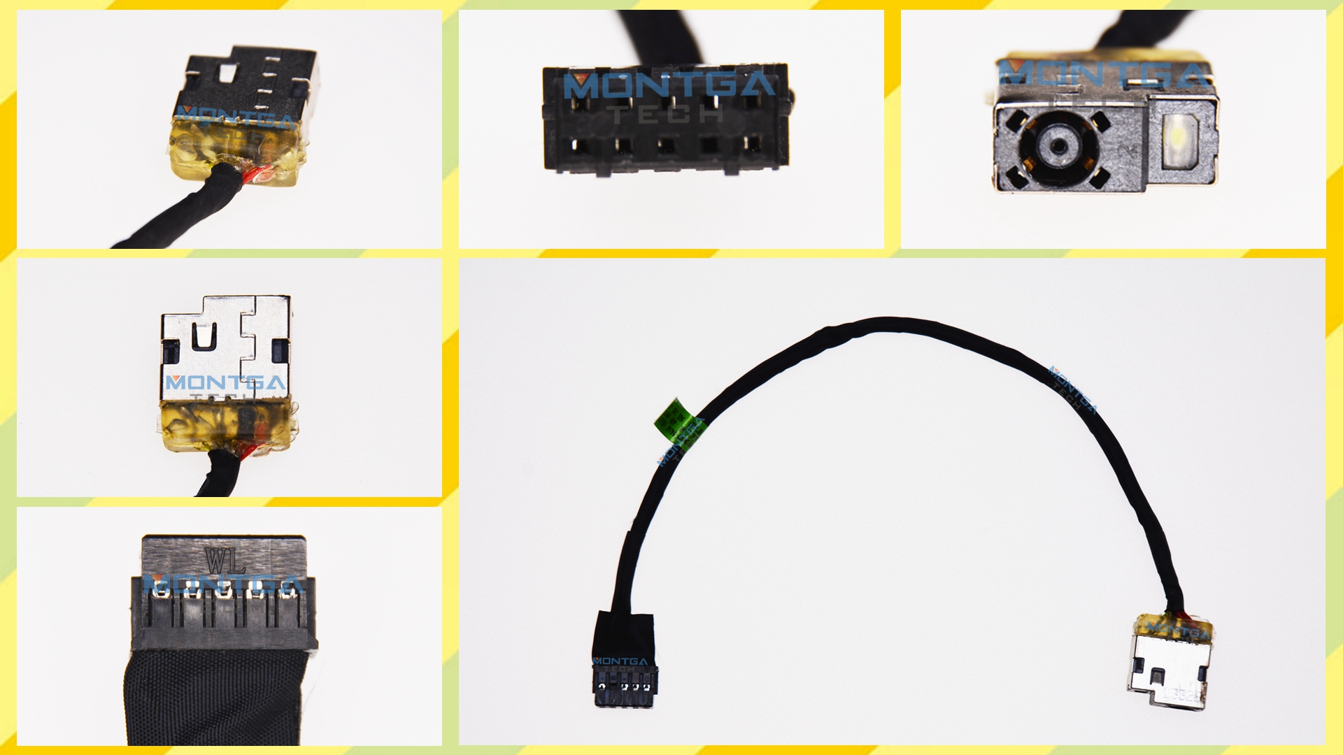 HP 15-J007CL charging connector, HP 15-J007CL DC Power Jack, HP 15-J007CL DC IN Cable, HP 15-J007CL Power Jack, HP 15-J007CL plug, HP 15-J007CL Jack socket, HP 15-J007CL connecteur de charge, 