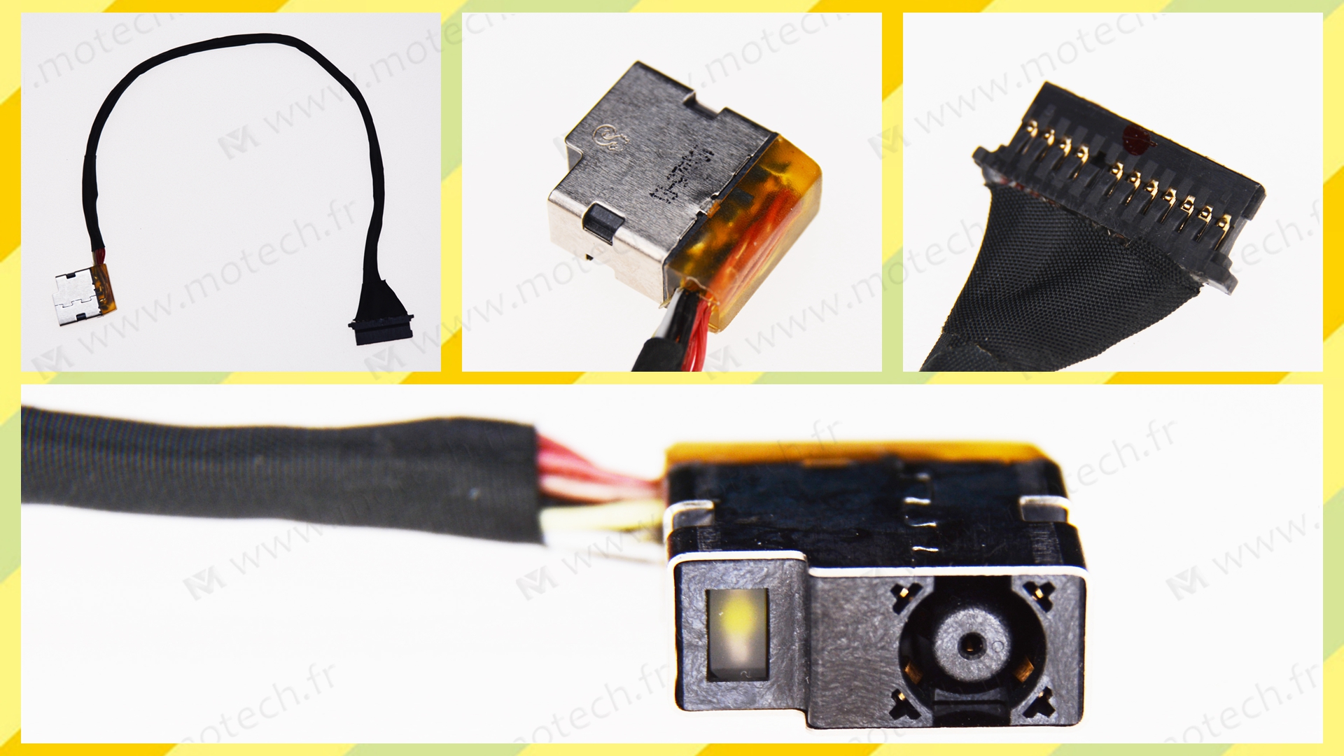 HP 17-an025nf charging connector, HP 17-an025nf DC Power Jack, HP 17-an025nf DC IN Cable, HP 17-an025nf Power Jack, HP 17-an025nf plug, HP 17-an025nf Jack socket, HP 17-an025nf connecteur de charge, 