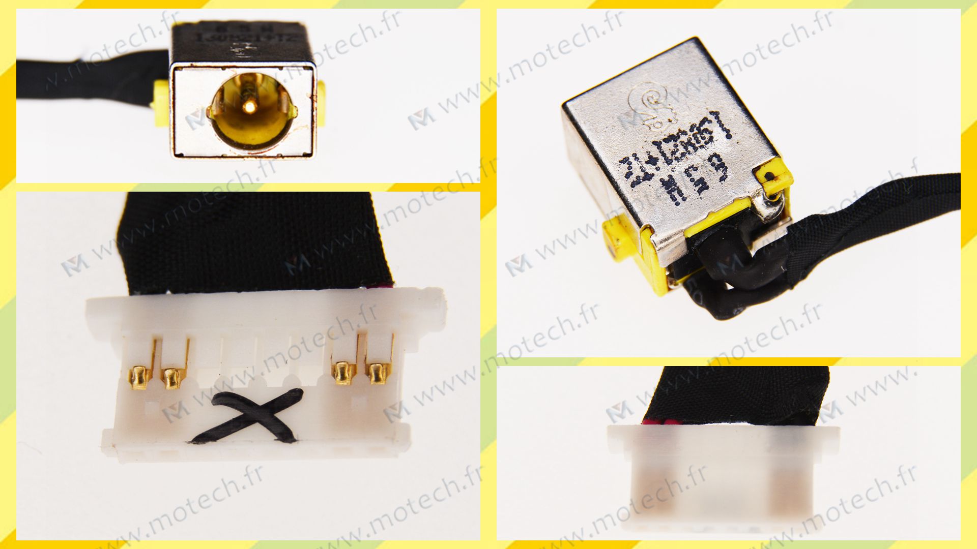 Gateway MS2370 charging connector, Gateway MS2370 DC Power Jack, Gateway MS2370 DC IN Cable, Gateway MS2370 Power Jack, Gateway MS2370 plug, Gateway MS2370 Jack socket, Gateway MS2370 connecteur de charge, 