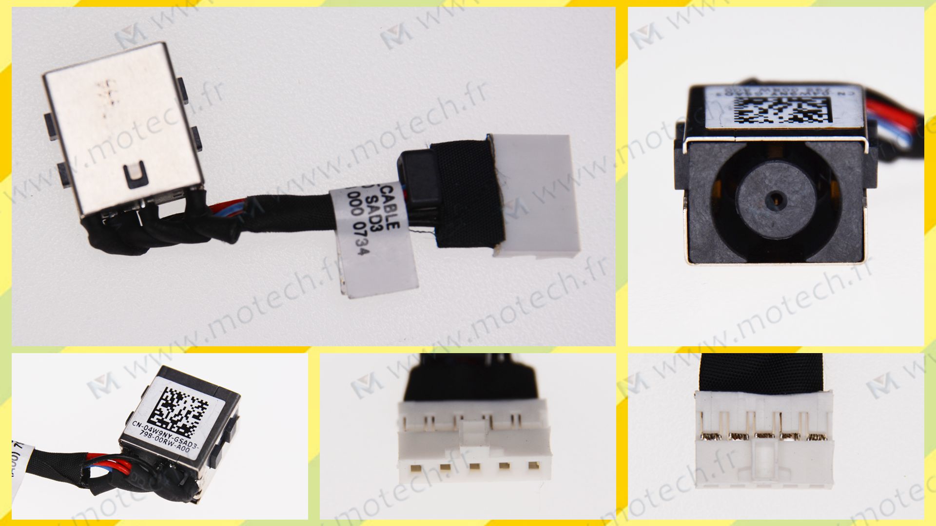 Dell E7250 DC Jack, DC IN Câble Dell E7250, Dell E7250 Jack alimentation, Dell E7250 Power Jack, Dell E7250 Prise Connecteur, Dell E7250 Connecteur alimentation, Dell E7250 connecteur de charge, 