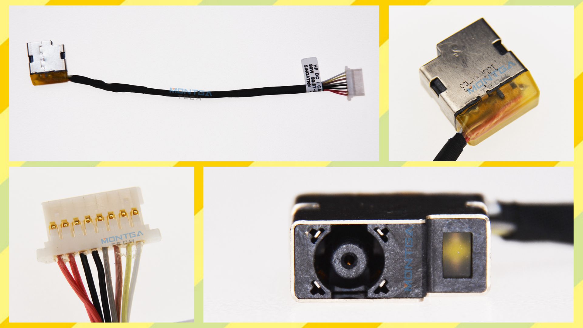 HP 430 G3 charging connector, HP 430 G3 DC Power Jack, HP 430 G3 DC IN Cable, HP 430 G3 Power Jack, HP 430 G3 plug, HP 430 G3 Jack socket, HP 430 G3 connecteur de charge, 