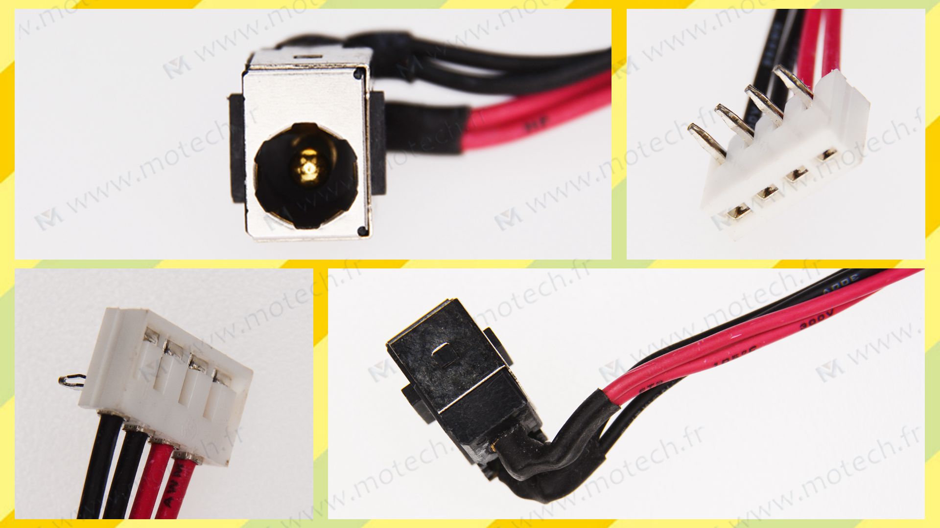 Toshiba A500 charging connector, Toshiba A500 DC Power Jack, Toshiba A500 DC IN Cable, Toshiba A500 Power Jack, Toshiba A500 plug, Toshiba A500 Jack socket, Toshiba A500 connecteur de charge, 