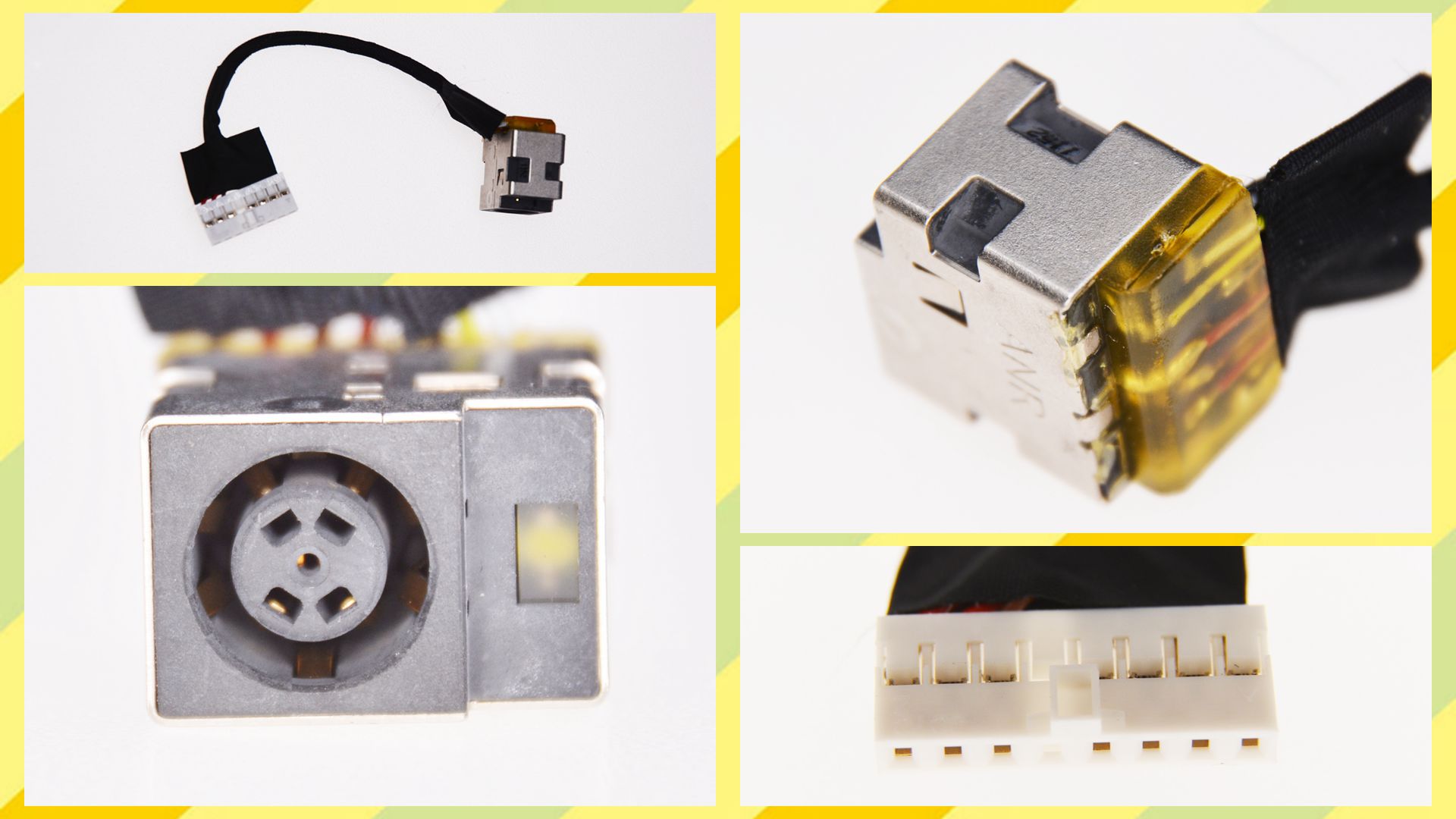 HP G42 charging connector, HP G42 DC Power Jack, HP G42 DC IN Cable, HP G42 Power Jack, HP G42 plug, HP G42 Jack socket, HP G42 connecteur de charge, 