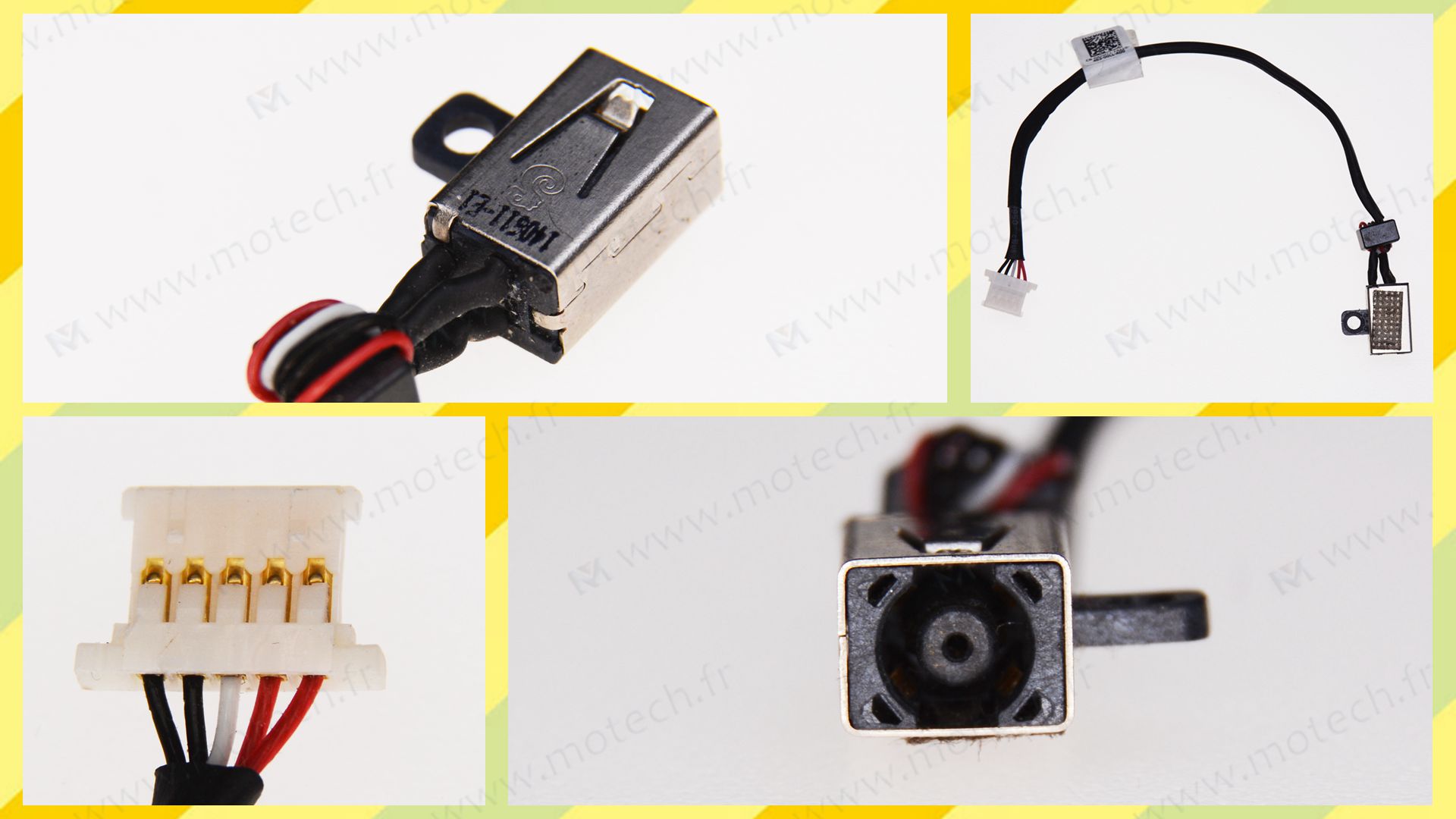Dell XPS 13 9333 DC Jack, DC IN Câble Dell XPS 13 9333, Dell XPS 13 9333 Jack alimentation, Dell XPS 13 9333 Power Jack, Dell XPS 13 9333 Prise Connecteur, Dell XPS 13 9333 Connecteur alimentation, Dell XPS 13 9333 connecteur de charge, 