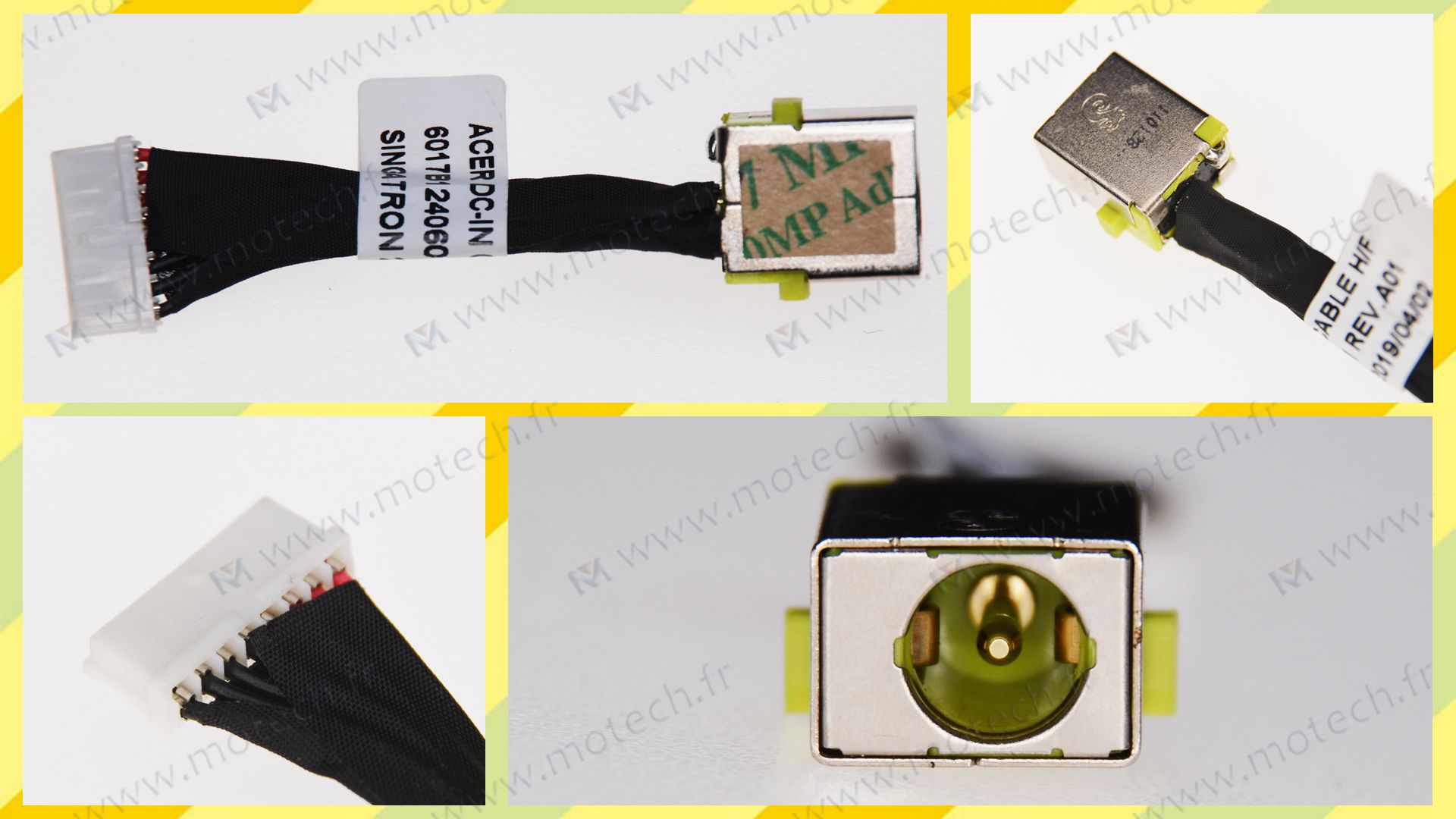 Acer Helios 300 PH315-52 charging connector, Acer Helios 300 PH315-52 DC Power Jack, Acer Helios 300 PH315-52 DC IN Cable, Acer Helios 300 PH315-52 Power Jack, Acer Helios 300 PH315-52 plug, Acer Helios 300 PH315-52 Jack socket, Acer Helios 300 PH315-52 connecteur de charge, 
