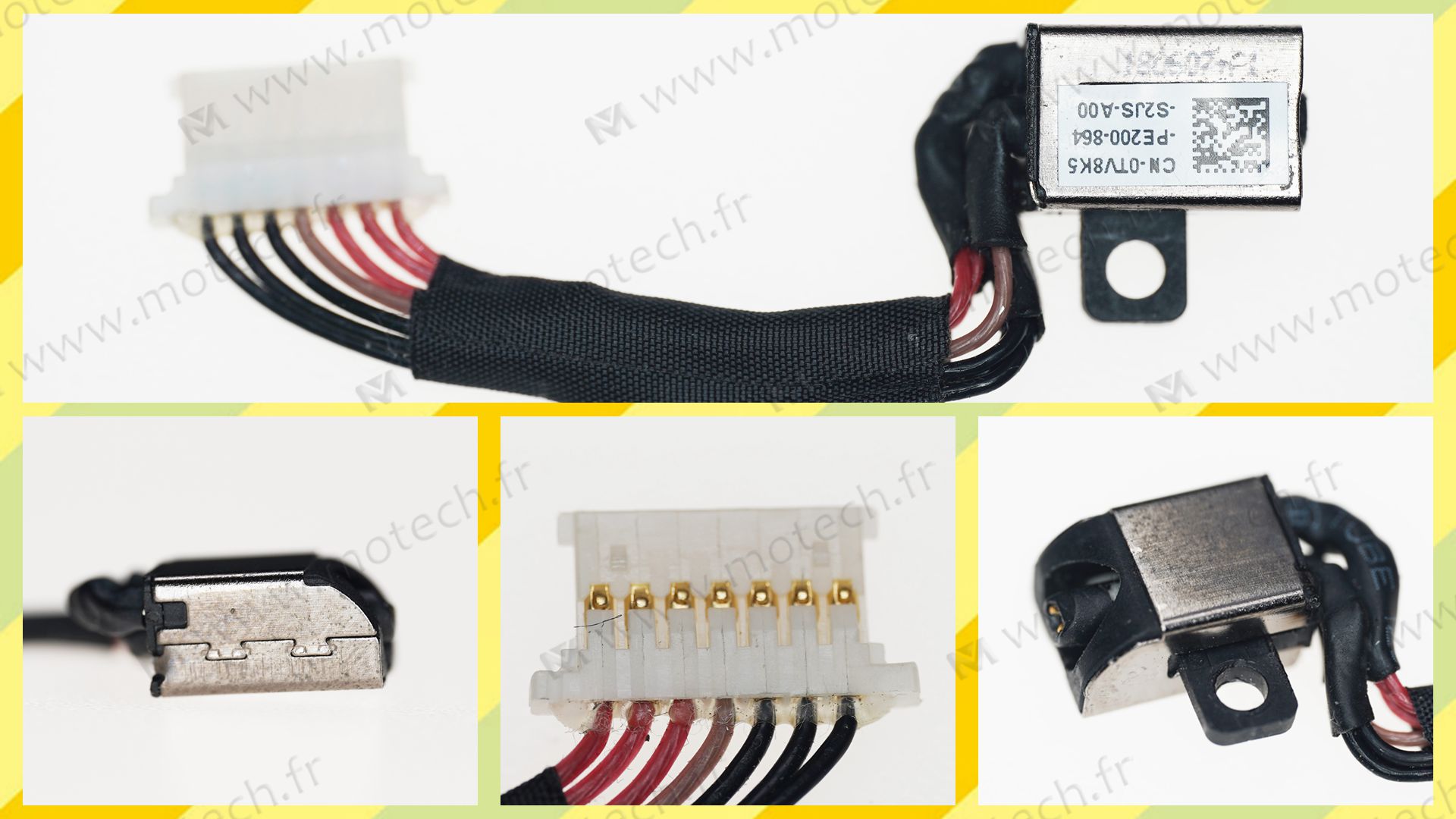 Dell 5471 P88G001 DC Jack, DC IN Câble Dell 5471 P88G001, Dell 5471 P88G001 Jack alimentation, Dell 5471 P88G001 Power Jack, Dell 5471 P88G001 Prise Connecteur, Dell 5471 P88G001 Connecteur alimentation, Dell 5471 P88G001 connecteur de charge, 