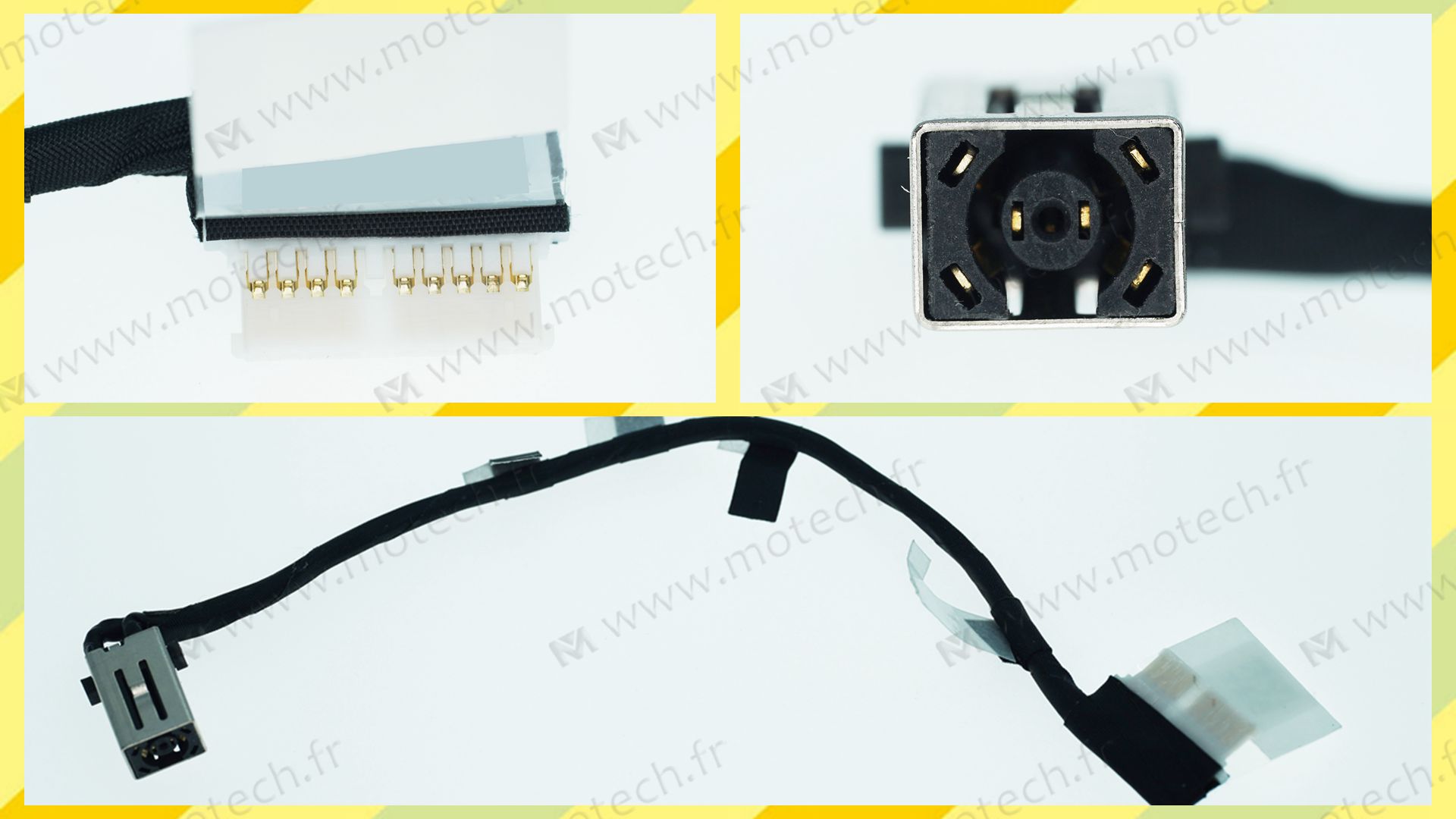 Dell 7610 inspiron charging connector, Dell 7610 inspiron DC Power Jack, Dell 7610 inspiron DC IN Cable, Dell 7610 inspiron Power Jack, Dell 7610 inspiron plug, Dell 7610 inspiron Jack socket, Dell 7610 inspiron connecteur de charge, 
