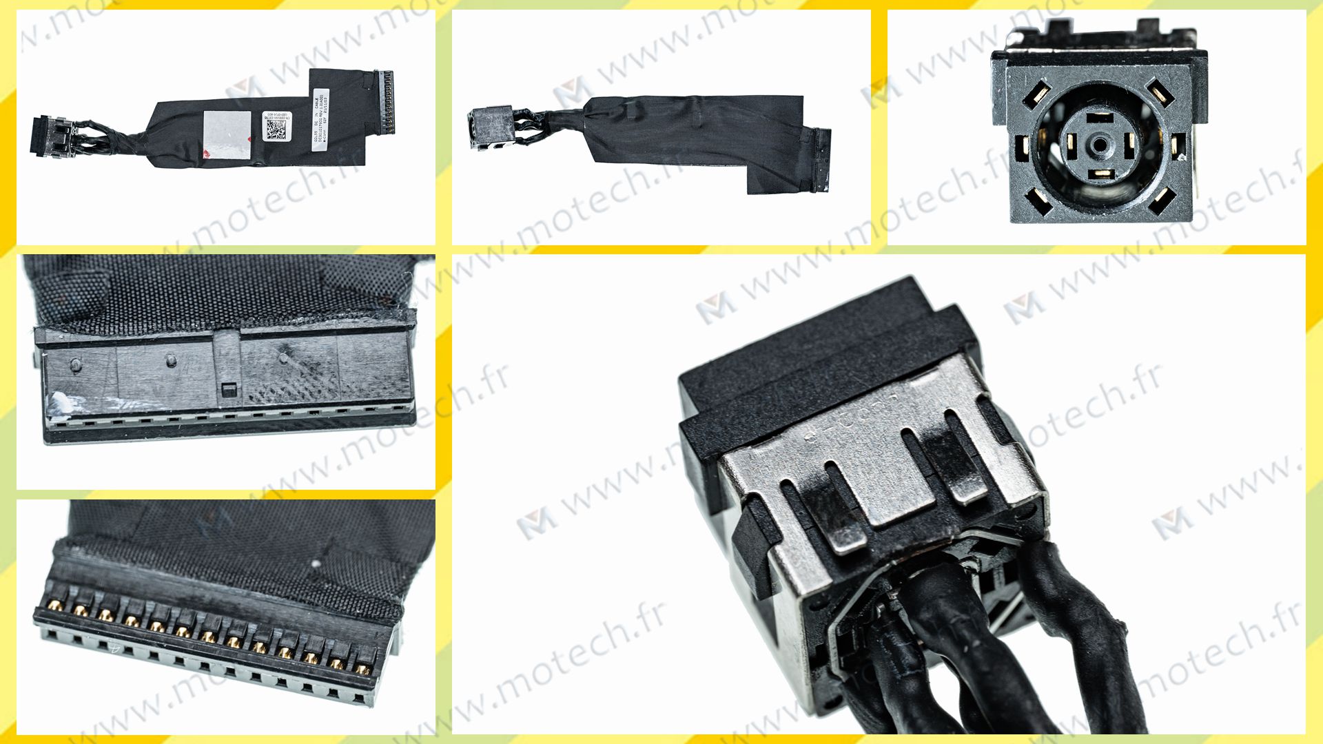 Dell G15 5510 charging connector, Dell G15 5510 DC Power Jack, Dell G15 5510 DC IN Cable, Dell G15 5510 Power Jack, Dell G15 5510 plug, Dell G15 5510 Jack socket, Dell G15 5510 connecteur de charge, 